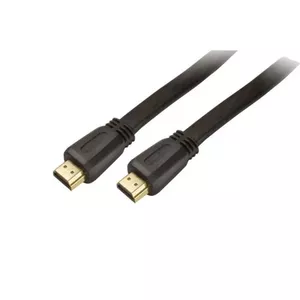 HDMI Cable S/CONN 3m HDMI/HDMI 77473-FLAT