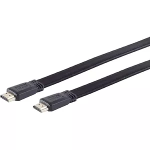 HDMI cable ShiverPeaks 77470-0.5FLAT 0.5 m — flat connector, short HDMI lead
