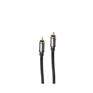 Audio kabelis RCA ShiverPeaks BS20-40025 1m Melns