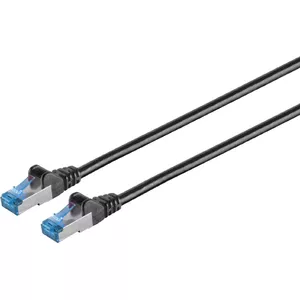 Патч‑кабель ShiverPeaks 75711-S CAT6a S/FTP 1 м чёрный