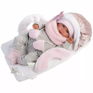 Doll Llorens Mimi 42 cm – full vinyl baby doll, realistic features