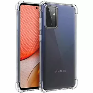 Aizsargmaciņš Evelatus priekš Samsung Galaxy A72 — triecienizturīgs caurspīdīgs TPU