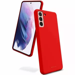 Smartphone case Evelatus for Samsung Galaxy S21+ — Soft Touch TPU, Red