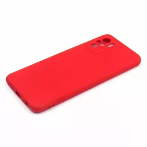 Защитный чехол Evelatus Nano Silicone для Xiaomi Redmi Note 10S, мягкий TPU, красный