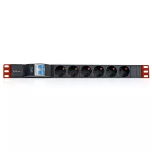 Jaudas sadales iekārta PDU Techly I-CASE STRIP-61UD