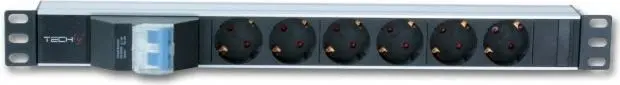 Jaudas sadales iekārta PDU Techly I-CASE STRIP-61UD Photo 5