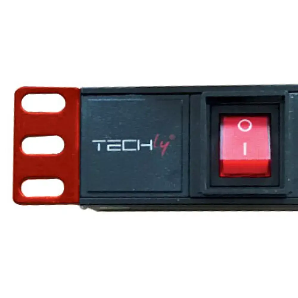 TECHLY I-CASE STRIP-81UD PDU — 8x Type F, 16 A Photo 3