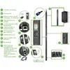 APC APDU9953 pārvaldāms PDU 24 kontaktligzdas Photo 4