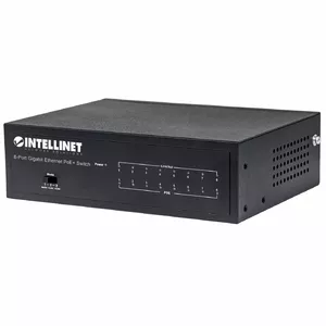 Pārvaldāms slēdzis Intellinet 8-portu Gigabit Ethernet PoE+