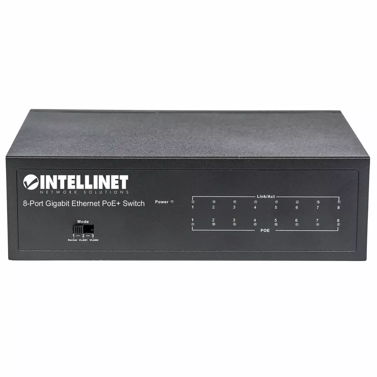 Managed Switch Intellinet 8-Port Gigabit Ethernet PoE+ Photo 4