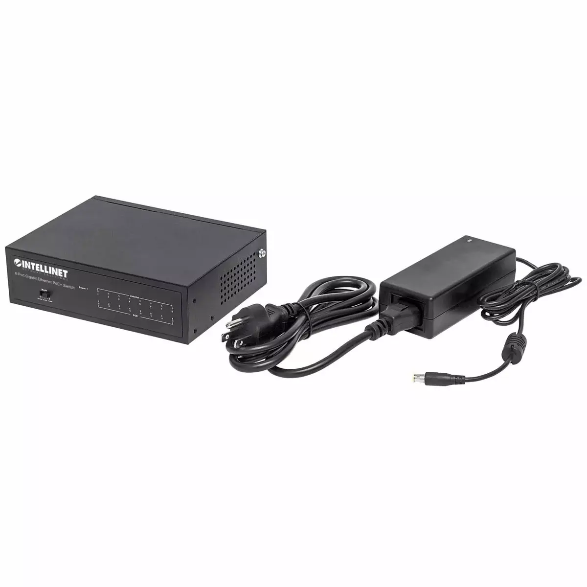 Managed Switch Intellinet 8-Port Gigabit Ethernet PoE+ Photo 8