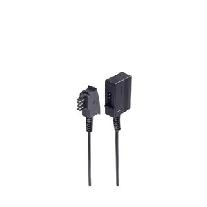 telephone cable ShiverPeaks BS70215 15 m Black