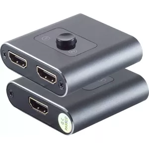 HDMI switch ShiverPeaks SP05-02010 2x1 bi-directional metal housing 4K2K