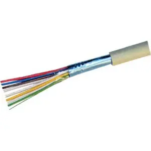 Telephone cable ShiverPeaks 76850-25 4x2x0.6 for flush mounting