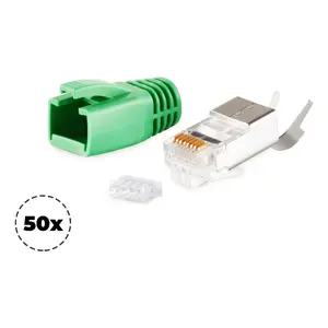 Разъем RJ-45 ShiverPeaks 72067-50G Зеленый