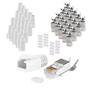 Соединитель провода RJ-45 ShiverPeaks 72067-20W Белый