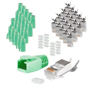 Wire connector RJ-45 ShiverPeaks 72067-20G Green