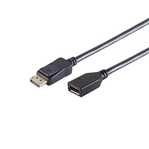 DisplayPort cable S/CONN 10-48055 5 m Black