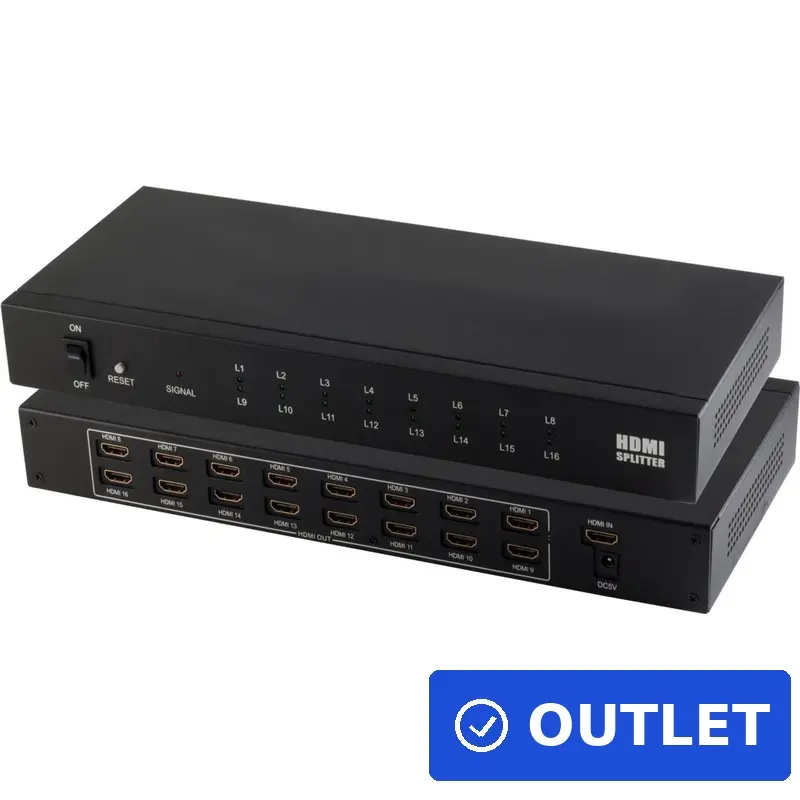 HDMI sadalītājs ShiverPeaks 05-03016 — 1