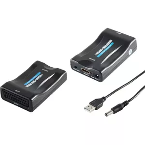 SCART to HDMI converter ShiverPeaks 05-07001, up to 1080p resolution