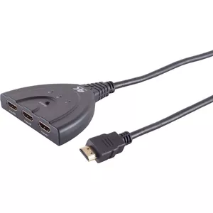 HDMI switch ShiverPeaks 05-02001 — 3 inputs, 1 output, 4K2K support