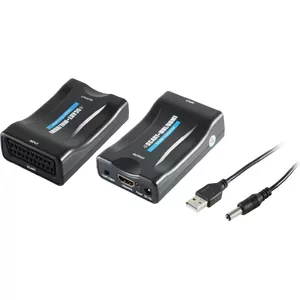 SCART to HDMI converter ShiverPeaks SP05-07001, up to 1080p resolution, analog-to-digital video adapter
