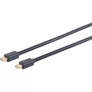 Mini DisplayPort to Mini DisplayPort cable ShiverPeaks BS10-51025, 1 m, gold-plated