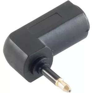 Angle Adapter ShiverPeaks 69051 — Toslink (optical) female to 3.5 mm optical plug