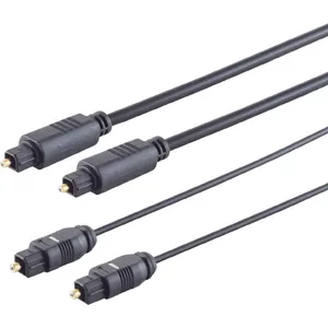 Оптический кабель ShiverPeaks 69002-V, оболочка 2.2 мм, разъём Toslink, длина 0.5 м