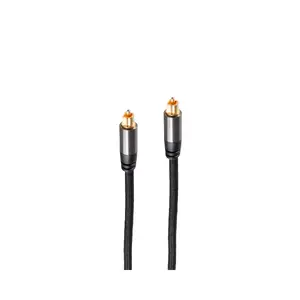 Audio kabelis TOSLINK ShiverPeaks BS20-45025 1m Melns