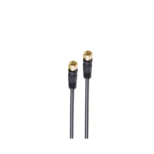 Коаксиальный кабель ShiverPeaks BS80093-G-128CP-S 2.5м F Черный