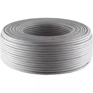 Telephone Cable ShiverPeaks 76840-10 2x2x0.6 mm Round 10 m