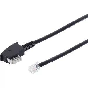Telephone cable ShiverPeaks 70153 with TAE N-plug for landline connections