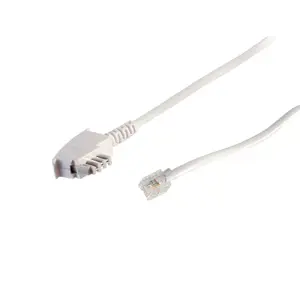 Telephone Cable S/CONN 70113W 3 m White