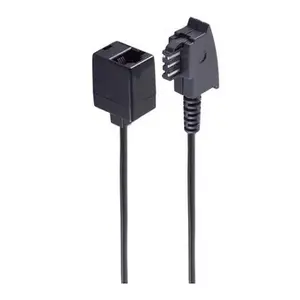 telephone cable ShiverPeaks BS71035 0.2 m Black