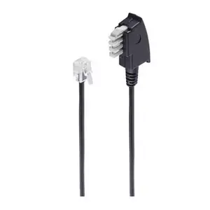Телефонный кабель ShiverPeaks BS70113-6/2 3м Черный