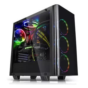 PC Case Thermaltake View 21 Tempered Glass Edition Midi Tower Black