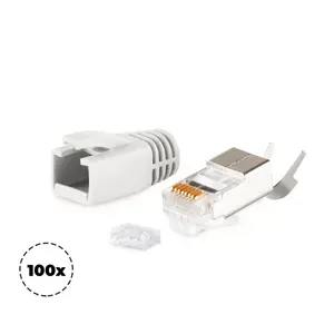 Vadu savienotājs RJ-45 ShiverPeaks BS72067-100GR