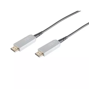 S/CONN 01-20075 HDMI кабель 10 m HDMI Тип A (Стандарт) Черный, Серый
