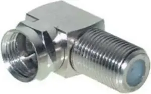 Coaxial F-Connector Adapter ShiverPeaks 85210-EC, female-to-male coax adapter