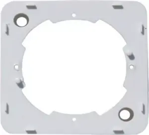 Antenna outlet flush-mount frame ShiverPeaks 83910W, surface mounting, white