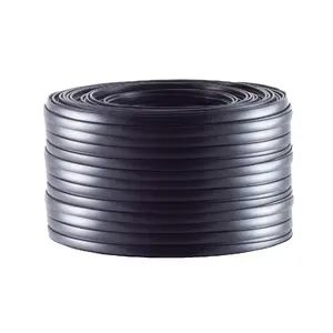 Плоский телефонный кабель ShiverPeaks BS76107 100м черный