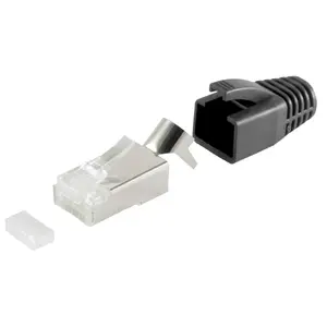 Кабельный разъем RJ-45 S/CONN 72067-10S Черный Белый