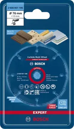 Griešanas disks Bosch 2 608 901 196 Photo 2