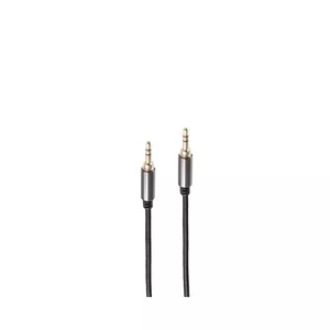 Аудиокабель ShiverPeaks BS20-30155 1.5м 3.5мм Черный