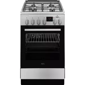 AEG CKB56480BM Freestanding cooker Electric Gas Stainless steel A