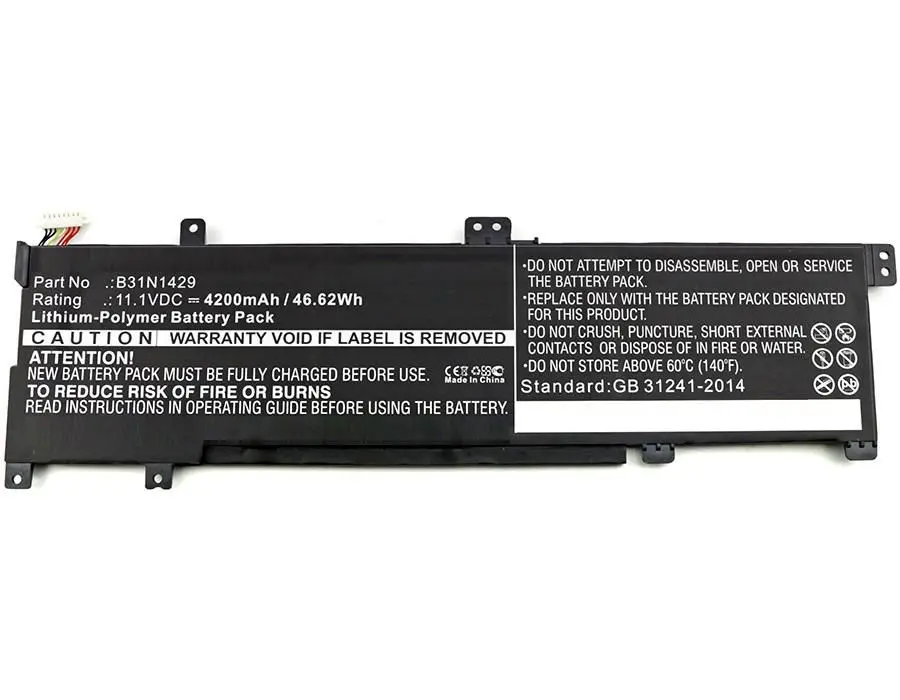 Klēpjdatora akumulators CoreParts MBXAS-BA0119 47Wh 11