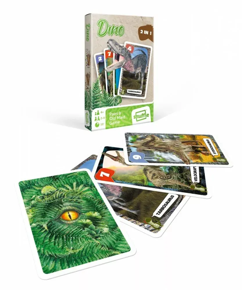 Card game Cartamundi Game Black Peter and Memo Dino 01280 Photo 3