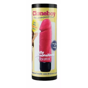 Cloneboy silicone DIY vibrator and penis replica kit — Hot Pink, for erect penis up to 20 cm length and 4 cm Ø