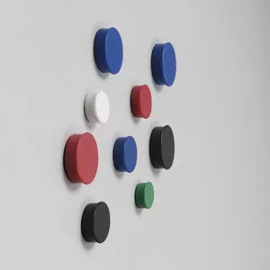 Magnet Nobo Magnets 20mm Black Blister Pack f 8